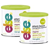 (2-Pack) Else Plant-Based Complete Nutrition Formula for Toddlers 12 mo.+, 22 Oz., Dairy-Free, Soy-Free, Corn-Syrup Free, Gluten-Free, Non-GMO, All Natural, Vitamins and Minerals for, Vegan, Organic